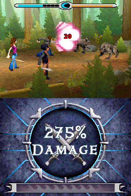 Pantallazo de Percy Jackson & The Olympians: The Lightning Thief para Nintendo DS