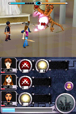Pantallazo de Percy Jackson & The Olympians: The Lightning Thief para Nintendo DS