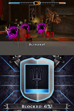 Pantallazo de Percy Jackson & The Olympians: The Lightning Thief para Nintendo DS