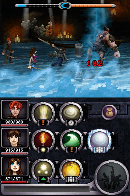 Pantallazo de Percy Jackson & The Olympians: The Lightning Thief para Nintendo DS