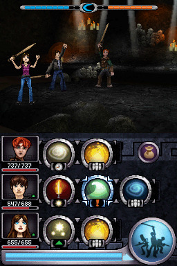 Pantallazo de Percy Jackson & The Olympians: The Lightning Thief para Nintendo DS