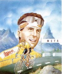 Caratula de Perico Delgado Maillot Amarillo para MSX