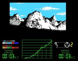 Pantallazo de Perico Delgado Maillot Amarillo para MSX