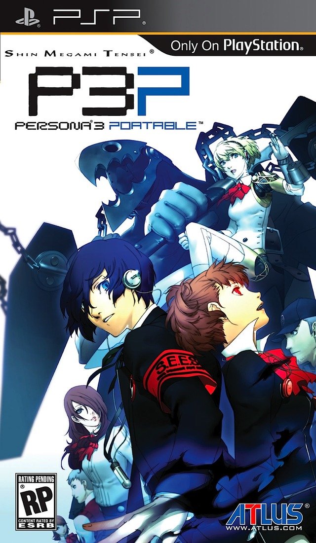Caratula de Persona 3 Portable para PSP