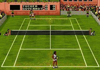 Pantallazo de Pete Sampras Tennis '96 (Europa) para Sega Megadrive