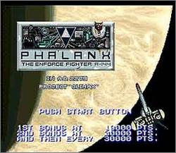 Pantallazo de Phalanx para Super Nintendo