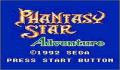 Foto 1 de Phantasy Star Adventure (Japonés)