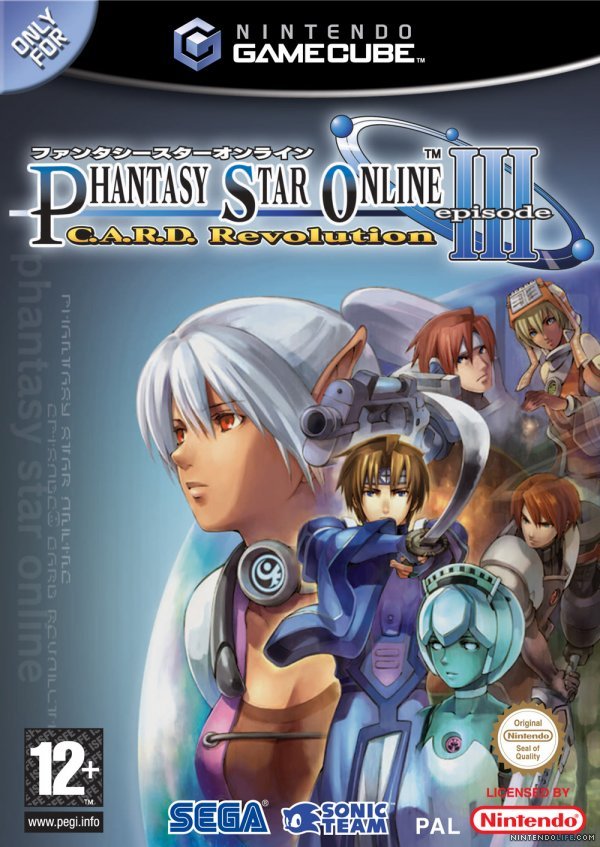 Caratula de Phantasy Star Online Episode III: C.A.R.D. Revolution para GameCube
