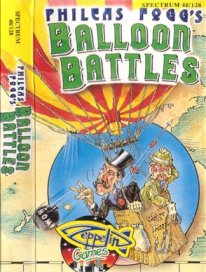 Caratula de Phileas Fogg's Balloon Battles para Spectrum