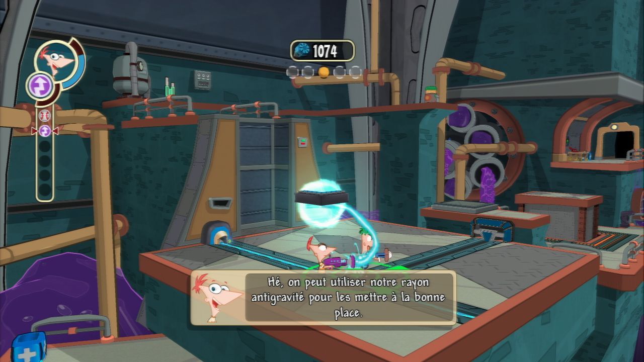 Pantallazo de Phineas & Ferb: A Través De La Segunda Dimensión para PlayStation 3