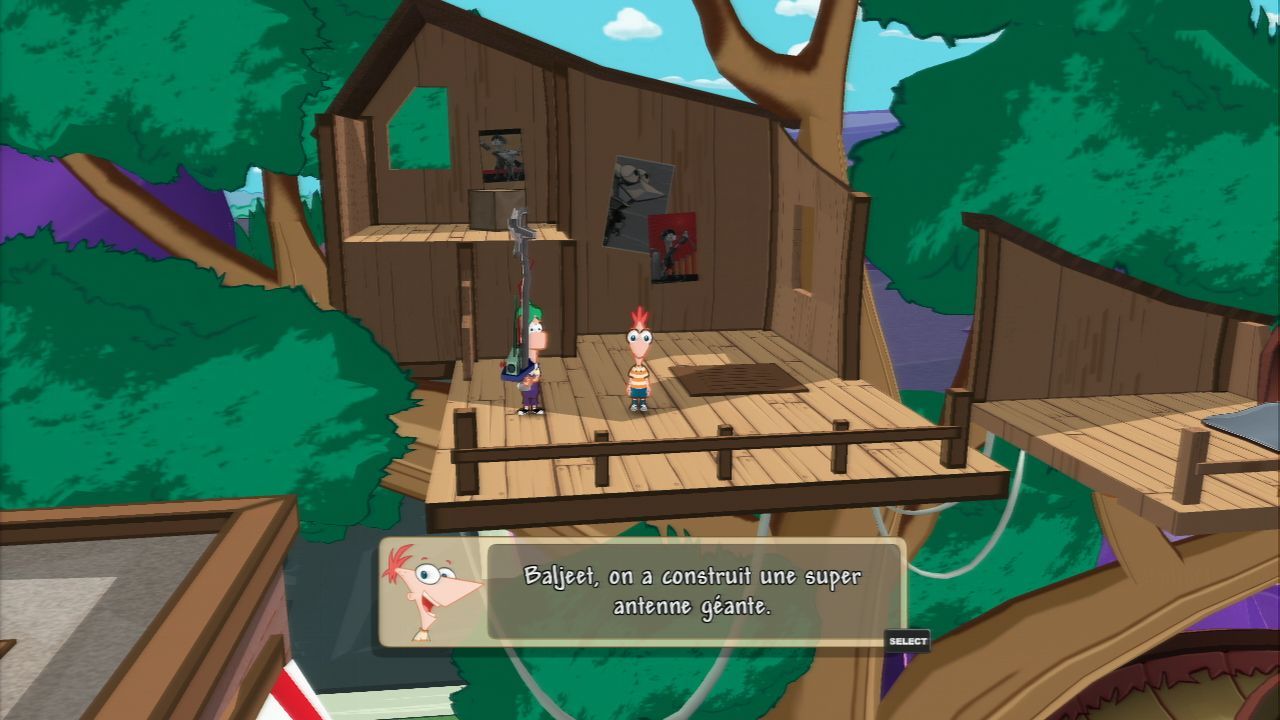 Pantallazo de Phineas & Ferb: A Través De La Segunda Dimensión para PlayStation 3