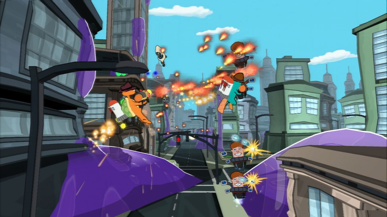 Pantallazo de Phineas & Ferb: A Través De La Segunda Dimensión para PlayStation 3