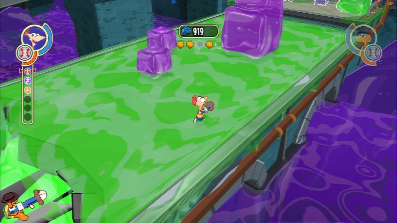Pantallazo de Phineas & Ferb: A Través De La Segunda Dimensión para PlayStation 3