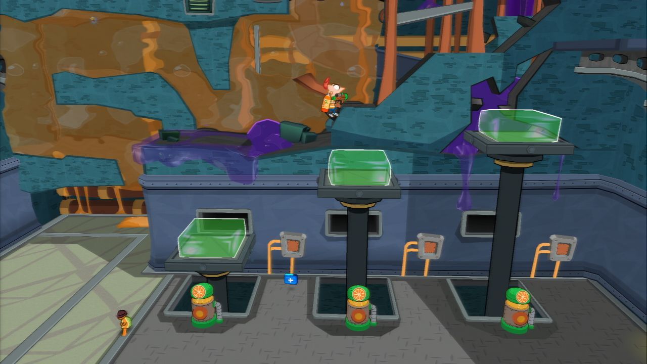 Pantallazo de Phineas & Ferb: A Través De La Segunda Dimensión para PlayStation 3
