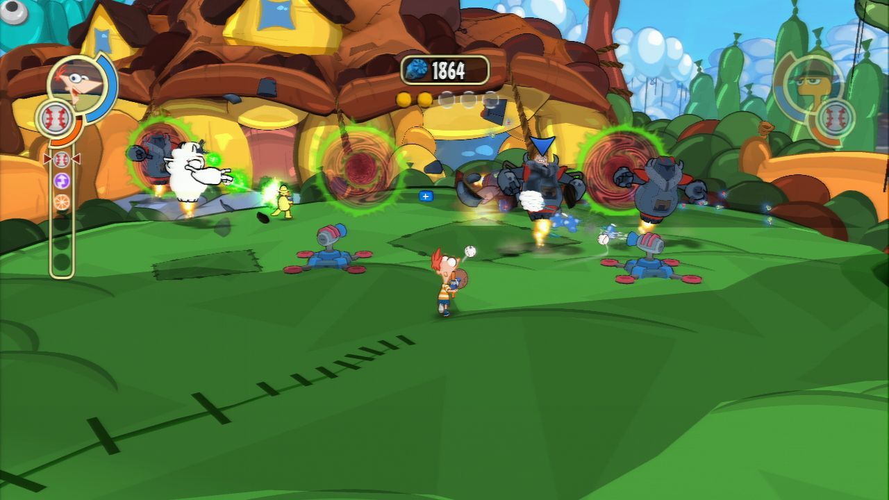 Pantallazo de Phineas & Ferb: A Través De La Segunda Dimensión para PlayStation 3