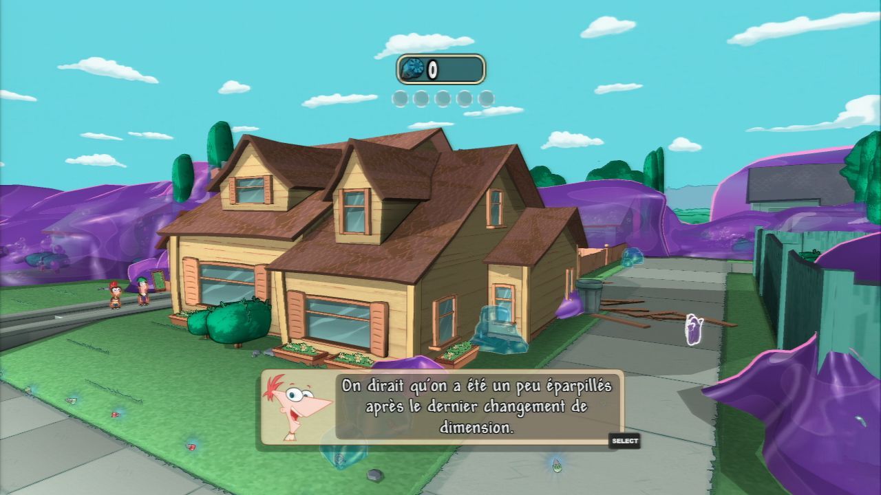 Pantallazo de Phineas & Ferb: A Través De La Segunda Dimensión para PlayStation 3