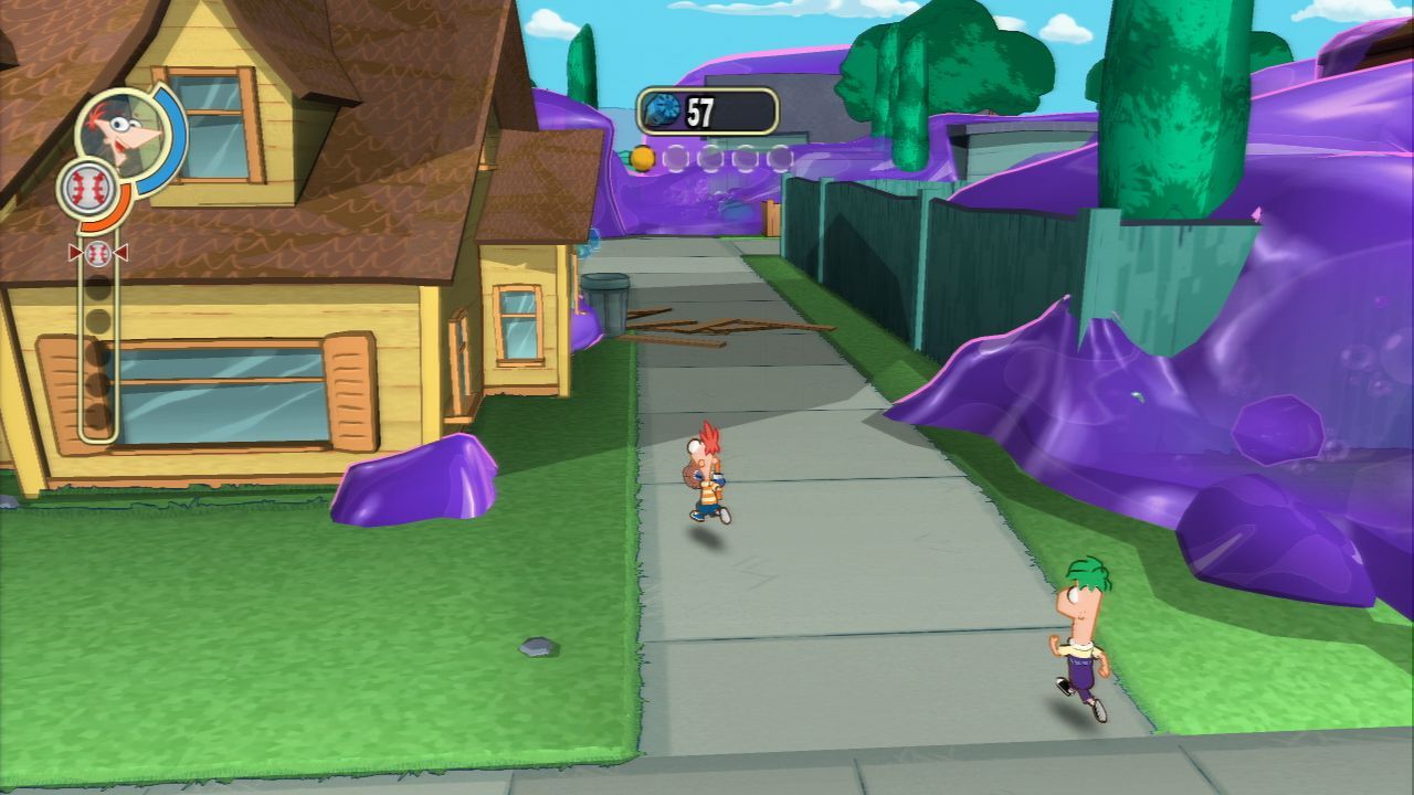 Pantallazo de Phineas & Ferb: A Través De La Segunda Dimensión para PlayStation 3
