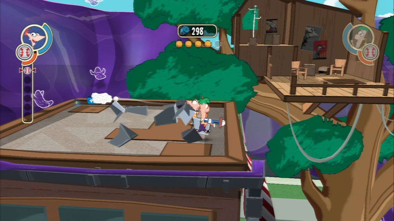 Pantallazo de Phineas & Ferb: A Través De La Segunda Dimensión para PlayStation 3