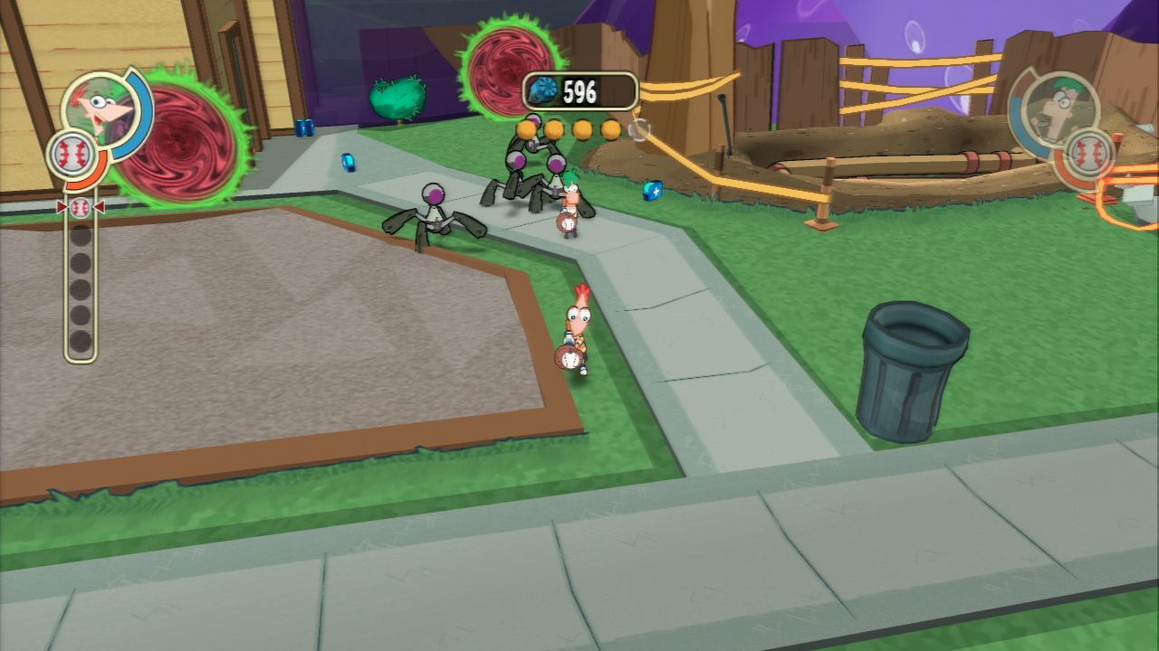 Pantallazo de Phineas & Ferb: A Través De La Segunda Dimensión para PlayStation 3