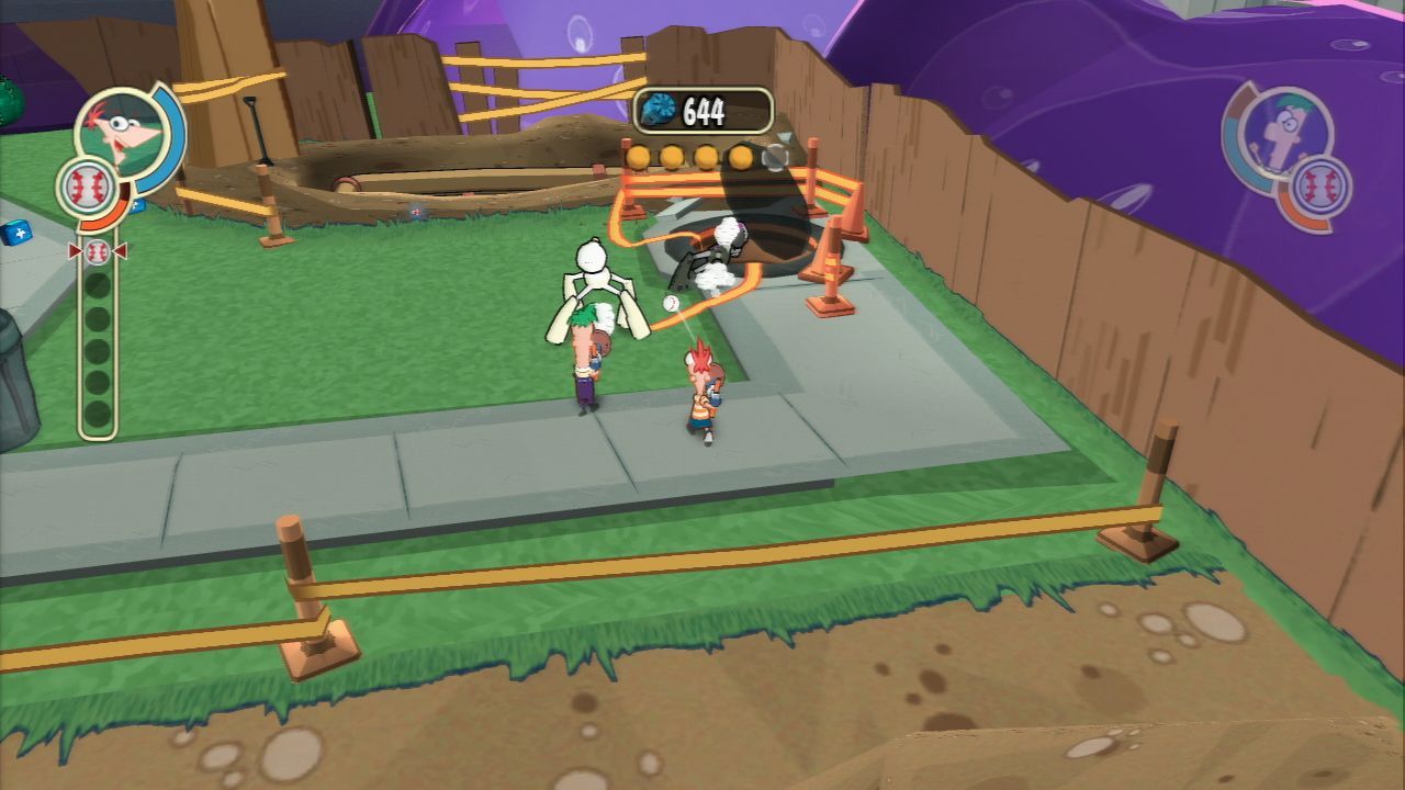 Pantallazo de Phineas & Ferb: A Través De La Segunda Dimensión para PlayStation 3