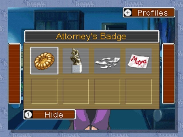 Pantallazo de Phoenix Wright: Ace Attorney (Wii Ware) para Wii