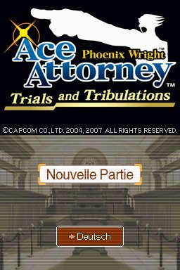 Pantallazo de Phoenix Wright Ace Attorney: Trials and Tribulations para Nintendo DS
