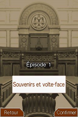 Pantallazo de Phoenix Wright Ace Attorney: Trials and Tribulations para Nintendo DS