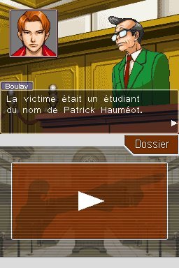 Pantallazo de Phoenix Wright Ace Attorney: Trials and Tribulations para Nintendo DS