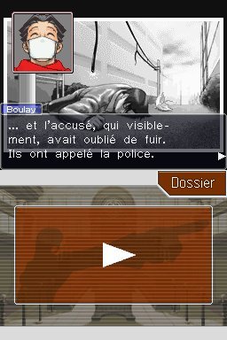 Pantallazo de Phoenix Wright Ace Attorney: Trials and Tribulations para Nintendo DS