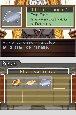 Pantallazo de Phoenix Wright Ace Attorney: Trials and Tribulations para Nintendo DS
