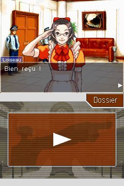 Pantallazo de Phoenix Wright Ace Attorney: Trials and Tribulations para Nintendo DS