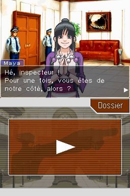 Pantallazo de Phoenix Wright Ace Attorney: Trials and Tribulations para Nintendo DS