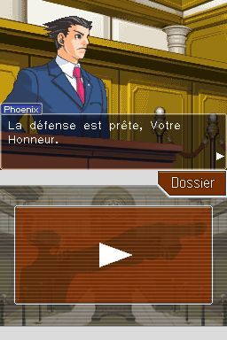 Pantallazo de Phoenix Wright Ace Attorney: Trials and Tribulations para Nintendo DS