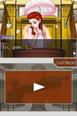 Pantallazo de Phoenix Wright Ace Attorney: Trials and Tribulations para Nintendo DS