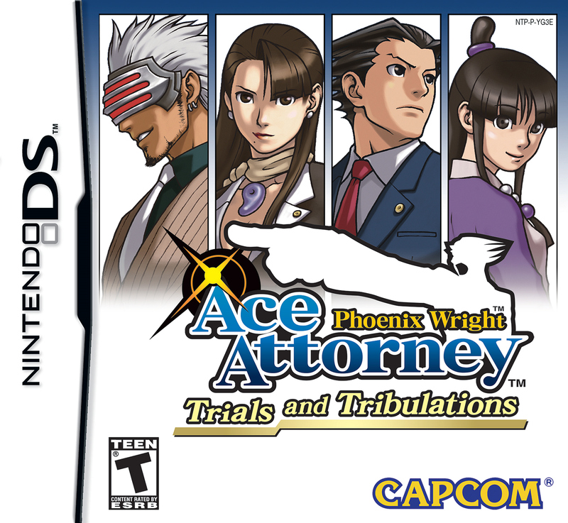 Caratula de Phoenix Wright Ace Attorney: Trials and Tribulations para Nintendo DS