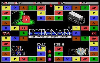 Pantallazo de Pictionary: The Game Of Quick Draw para Atari ST