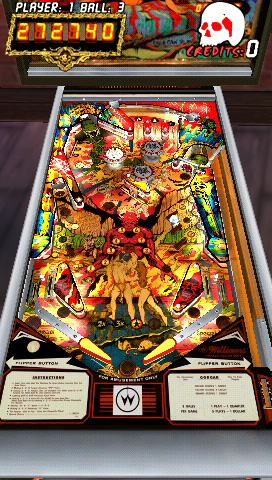 Pantallazo de Pinball Hall of Fame - The Williams Collection para PSP