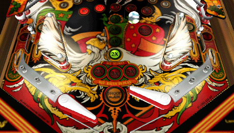 Pantallazo de Pinball Hall of Fame - The Williams Collection para PSP