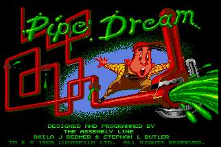 Pantallazo de Pipe Dream para Atari ST