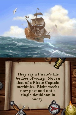 Pantallazo de Pirates: Duels on the High Seas para Nintendo DS