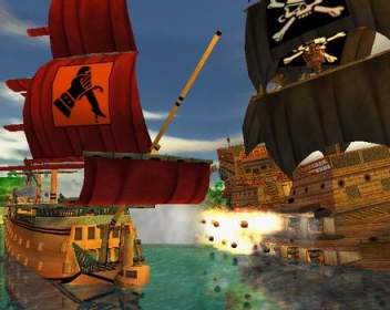 Pantallazo de Pirates Legends of Black Kat para PlayStation 2