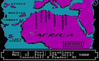 Pantallazo de Pirates of The Barbary Coast para PC