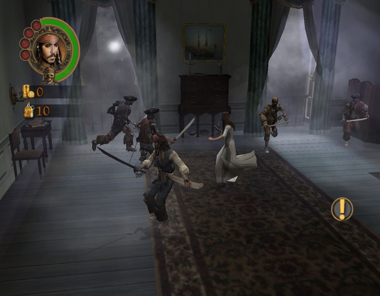 Pantallazo de Pirates of the Caribbean: The Legend of Jack Sparrow para PlayStation 2