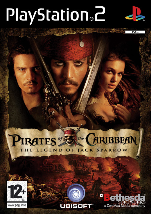 Caratula de Pirates of the Caribbean: The Legend of Jack Sparrow para PlayStation 2