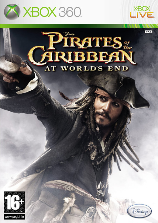Caratula de Pirates of the Caribbean 3 : At World's End para Xbox 360