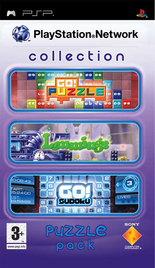 Caratula de PlayStation Network Collection: Puzzle pack para PSP