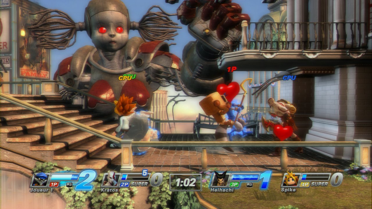 Pantallazo de Playstation All Stars Battle Royale para PlayStation 3