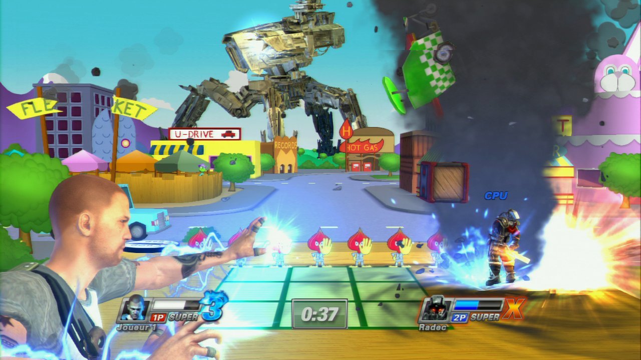 Pantallazo de Playstation All Stars Battle Royale para PlayStation 3