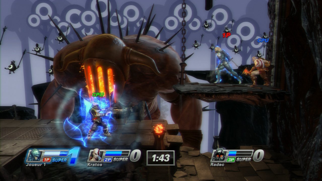 Pantallazo de Playstation All Stars Battle Royale para PlayStation 3