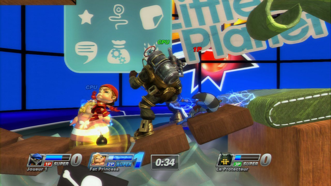 Pantallazo de Playstation All Stars Battle Royale para PlayStation 3